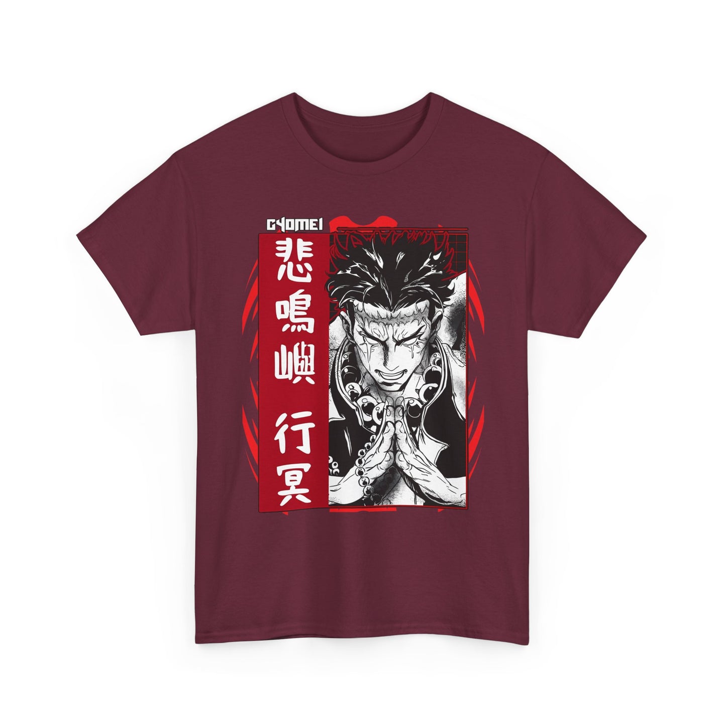 Gyomei Himejima Stone Hashira T-Shirt | 100% Cotton Demon Slayer Tee