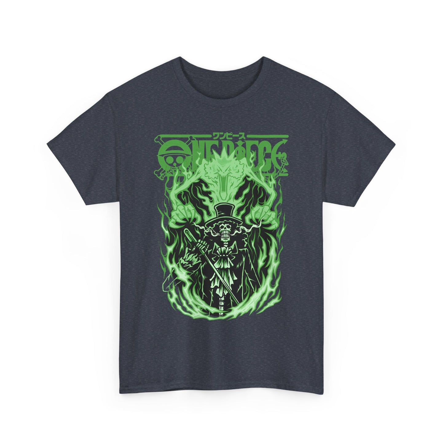 Brook One Piece T-Shirt – 100% Cotton Anime Tee for Soul King Fans