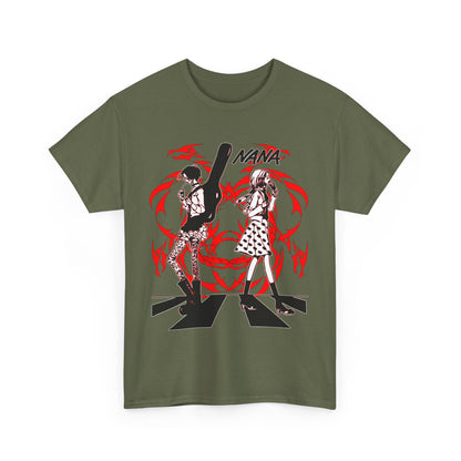 Nana Osaki Black Stones T-Shirt – 100% Cotton Anime Rock Band Tee | Stylish Japanese Streetwear