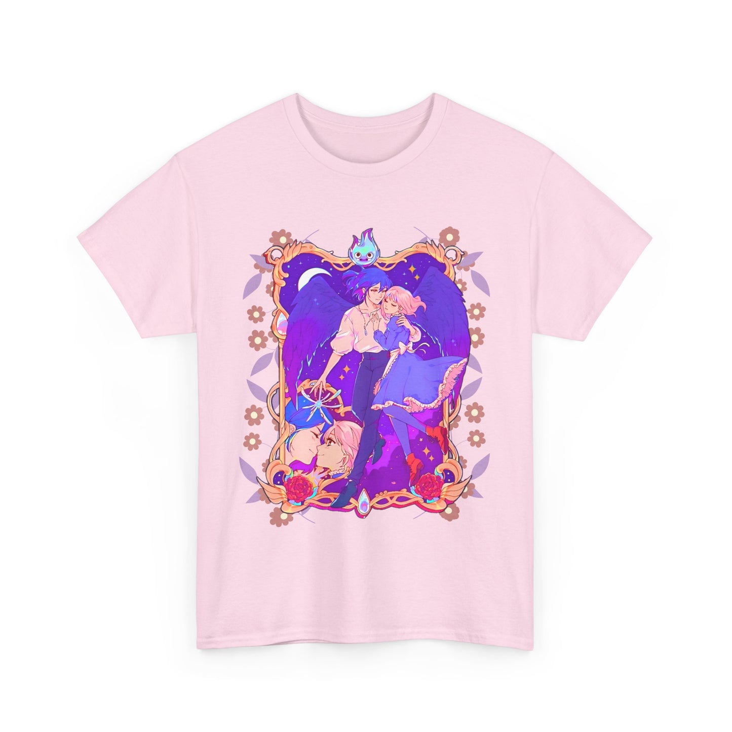 Howl’s Moving Castle Shirt – 100% Cotton Ghibli Anime T-Shirt