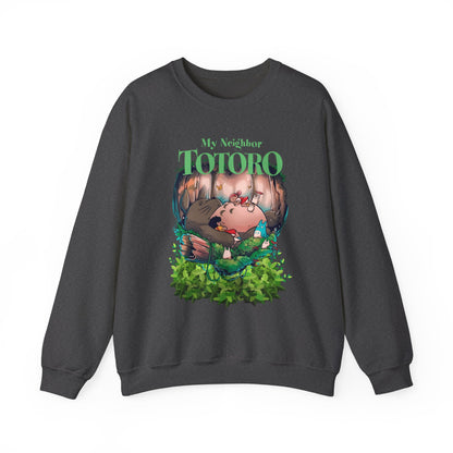 My Neighbor Totoro Dream Sweatshirt – 100% Cotton Cozy Anime Pullover for Studio Ghibli Fans