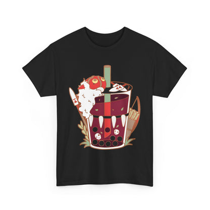 Princess Mononoke Smoothie Art T-Shirt | 100% Cotton Studio Ghibli Anime Tee