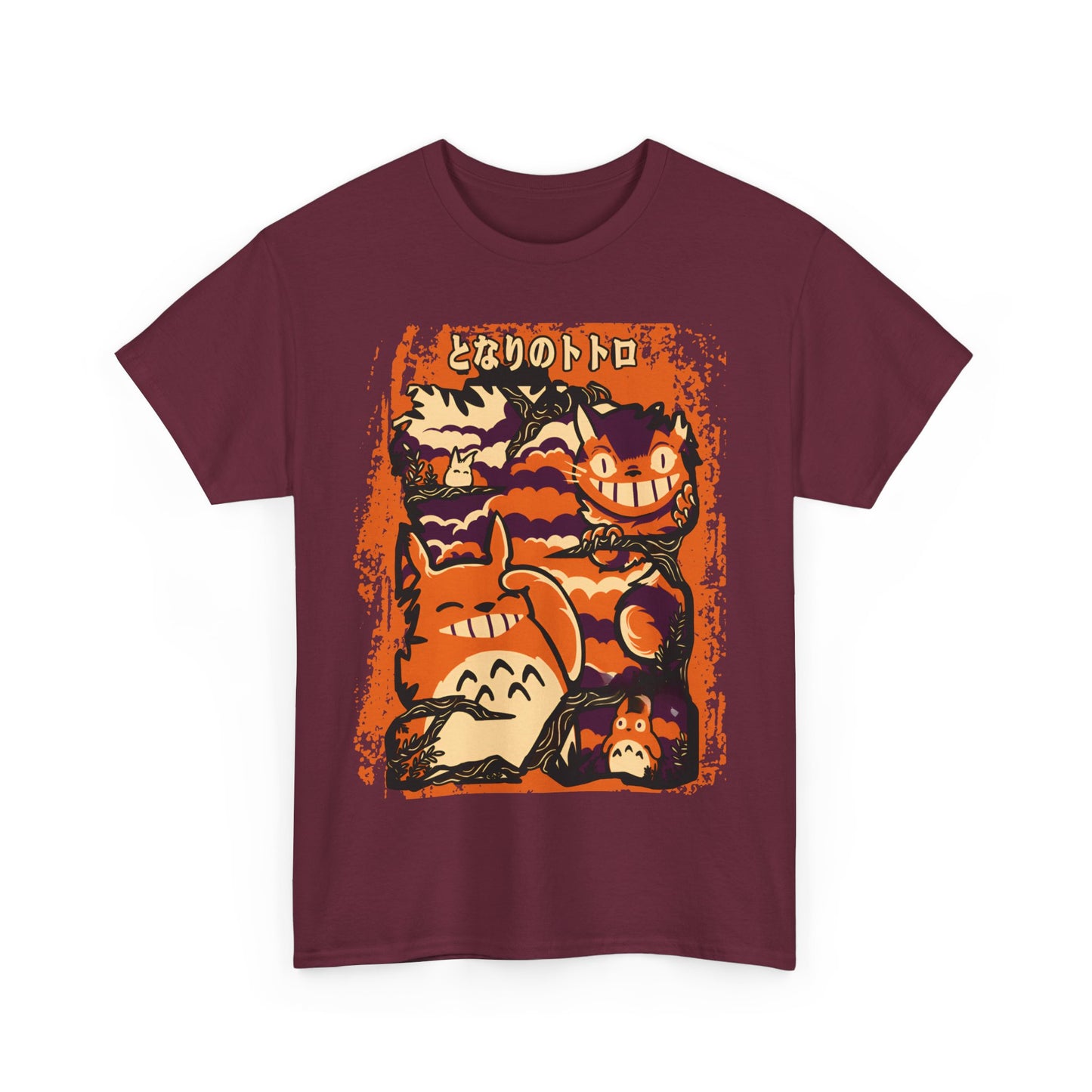 My Neighbor Totoro T-Shirt 100% Cotton | Studio Ghibli Fantasy Anime Tee