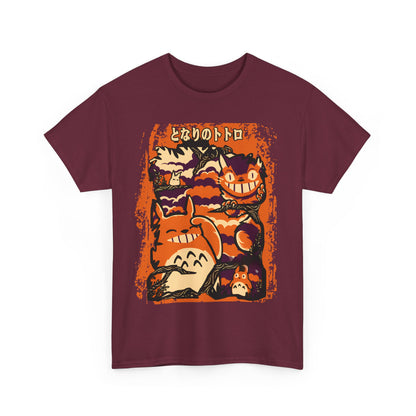 My Neighbor Totoro T-Shirt 100% Cotton | Studio Ghibli Fantasy Anime Tee