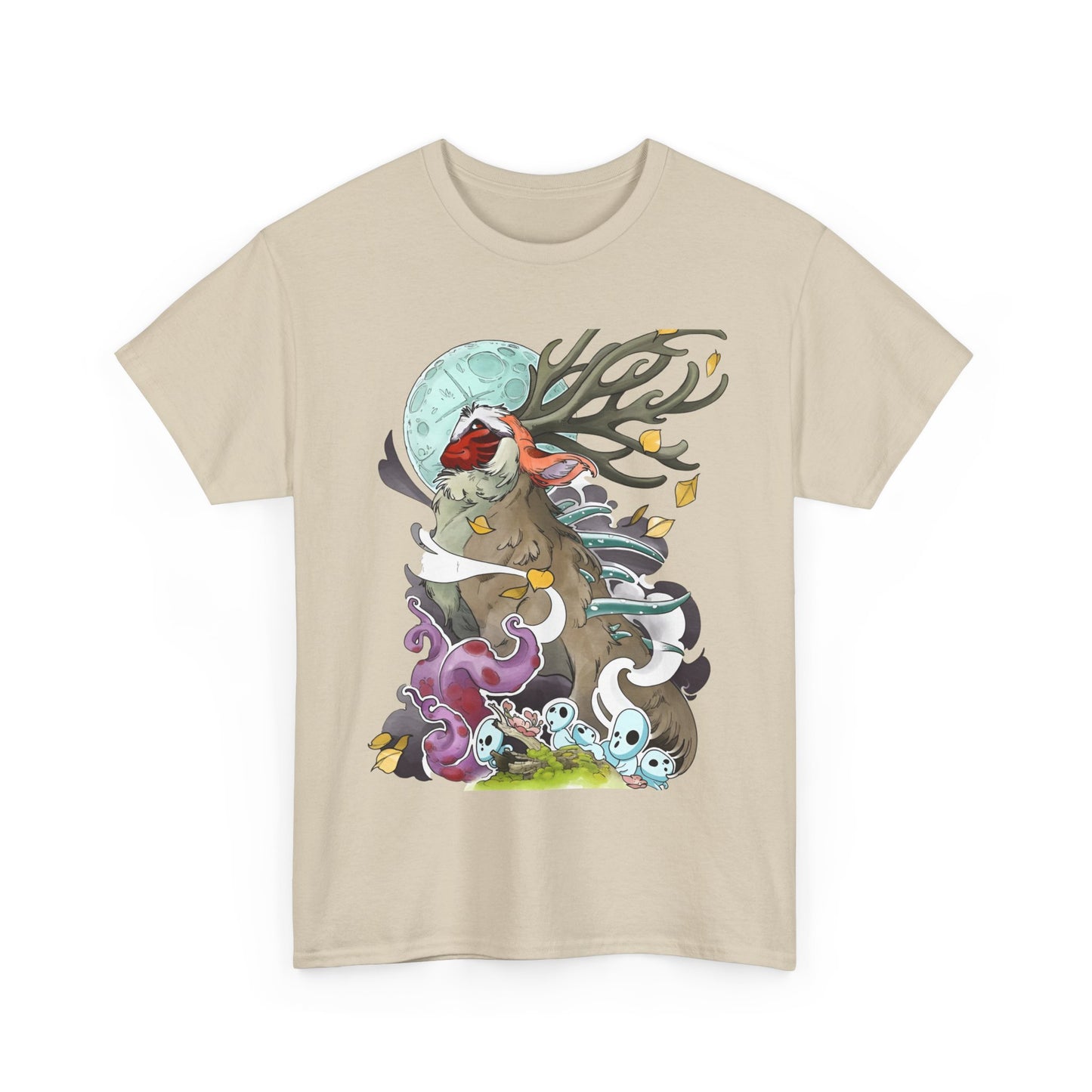 Princess Mononoke Shirt – Ghibli Characters Cotton Anime T-Shirt