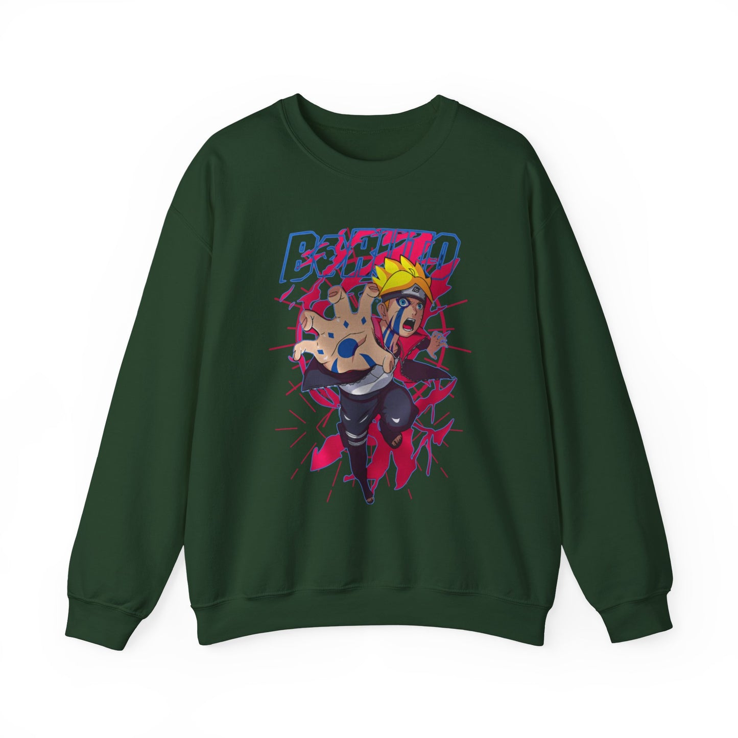 Boruto Naruto Next Generations Sweatshirt – 100% Cotton Anime Pullover for Boruto Fans