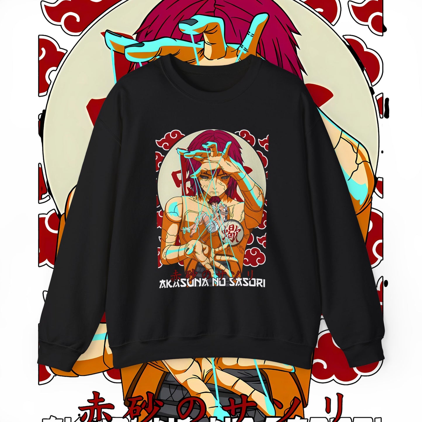 Sasori Naruto Art Cotton Sweatshirt