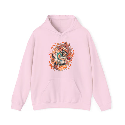 Totoro Matryoshka Hoodie – 100% Cotton Studio Ghibli Sweatshirt for Anime Fans