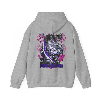 Yami Sukehiro Back Print Hoodie – Black Clover 100% Cotton Anime Hoodie for Fans