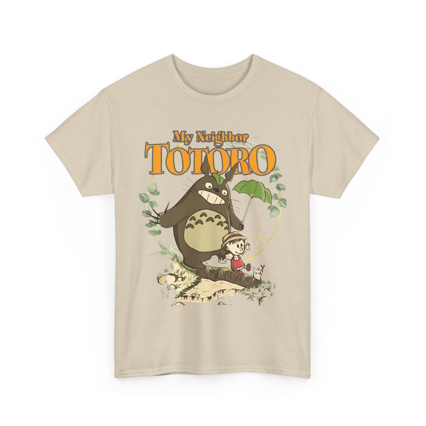 My Neighbor Totoro Cute T-Shirt 100% Cotton Studio Ghibli Tee