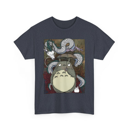Totoro Haku Dragon T-Shirt | 100% Cotton Studio Ghibli Anime Tee