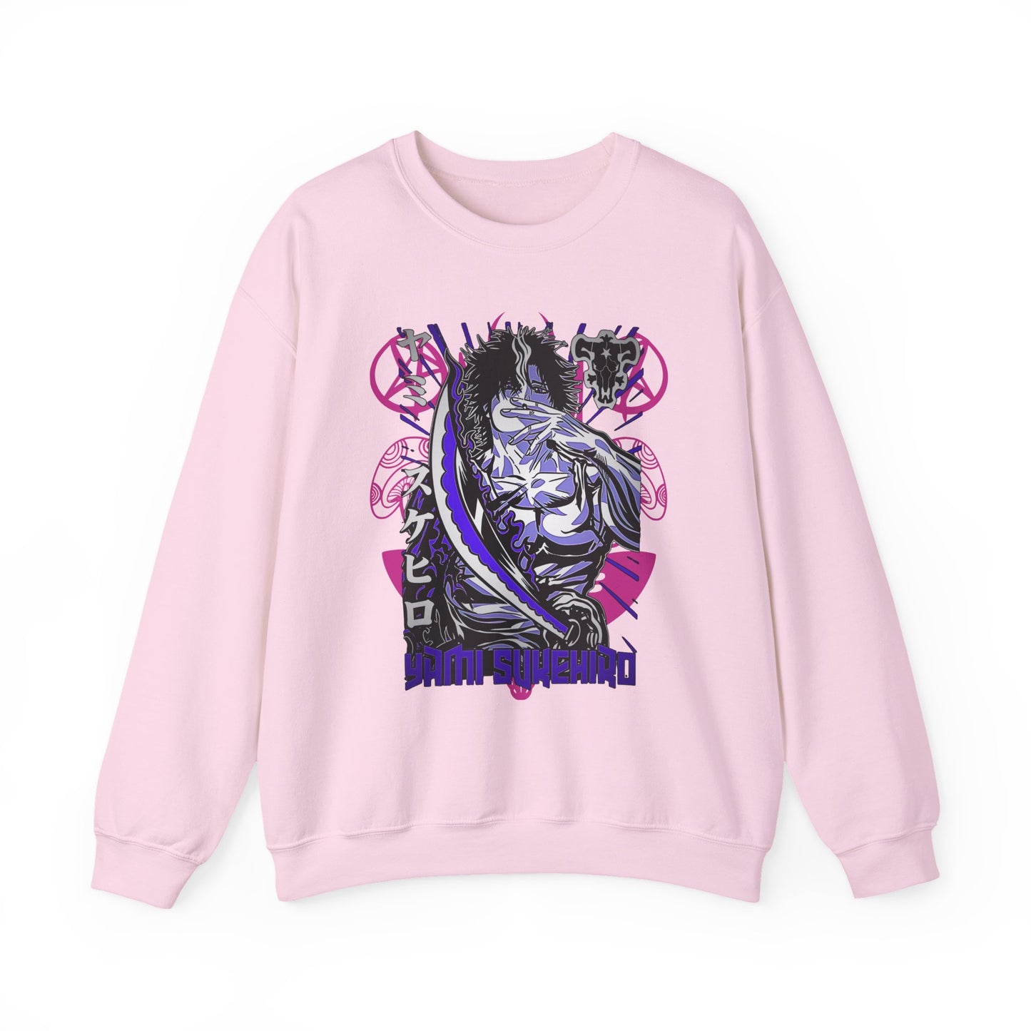 Yami Sukehiro Black Clover Sweatshirt – 100% Cotton Anime Pullover for True Fans