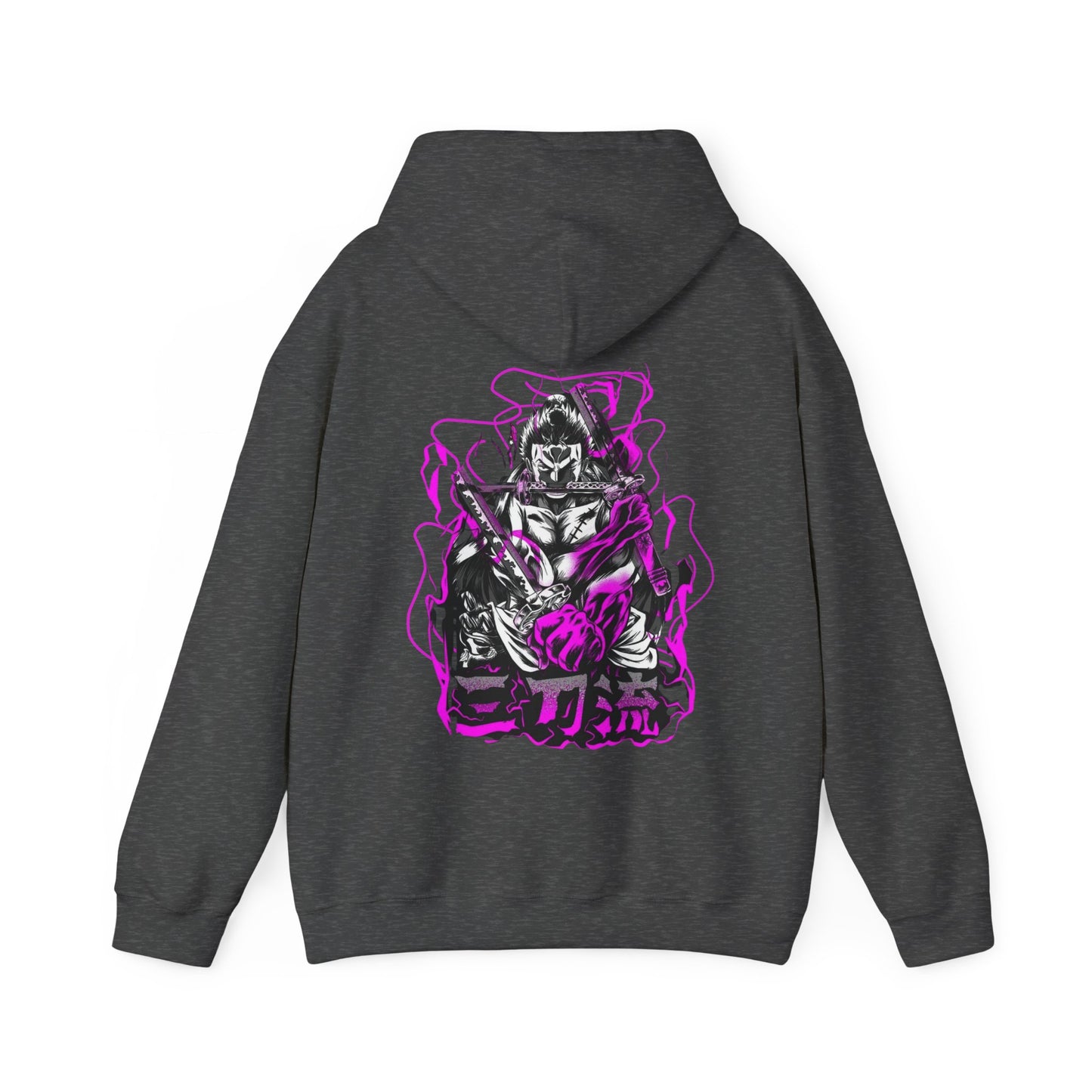 Roronoa Zoro Back Print Hoodie – 100% Cotton One Piece Anime Hoodie for True Fans