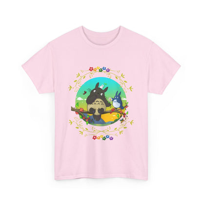 My Neighbor Totoro T-Shirt 100% Cotton Studio Ghibli Anime Tee