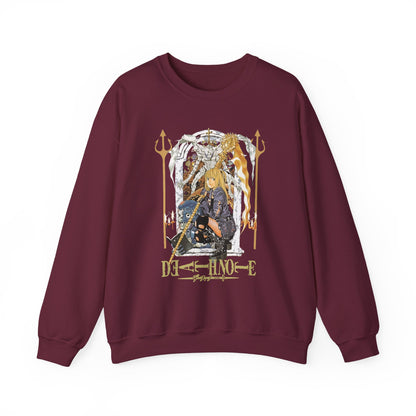Misa Amane Death Note Sweatshirt – 100% Cotton Anime Pullover for Gothic & Otaku Style