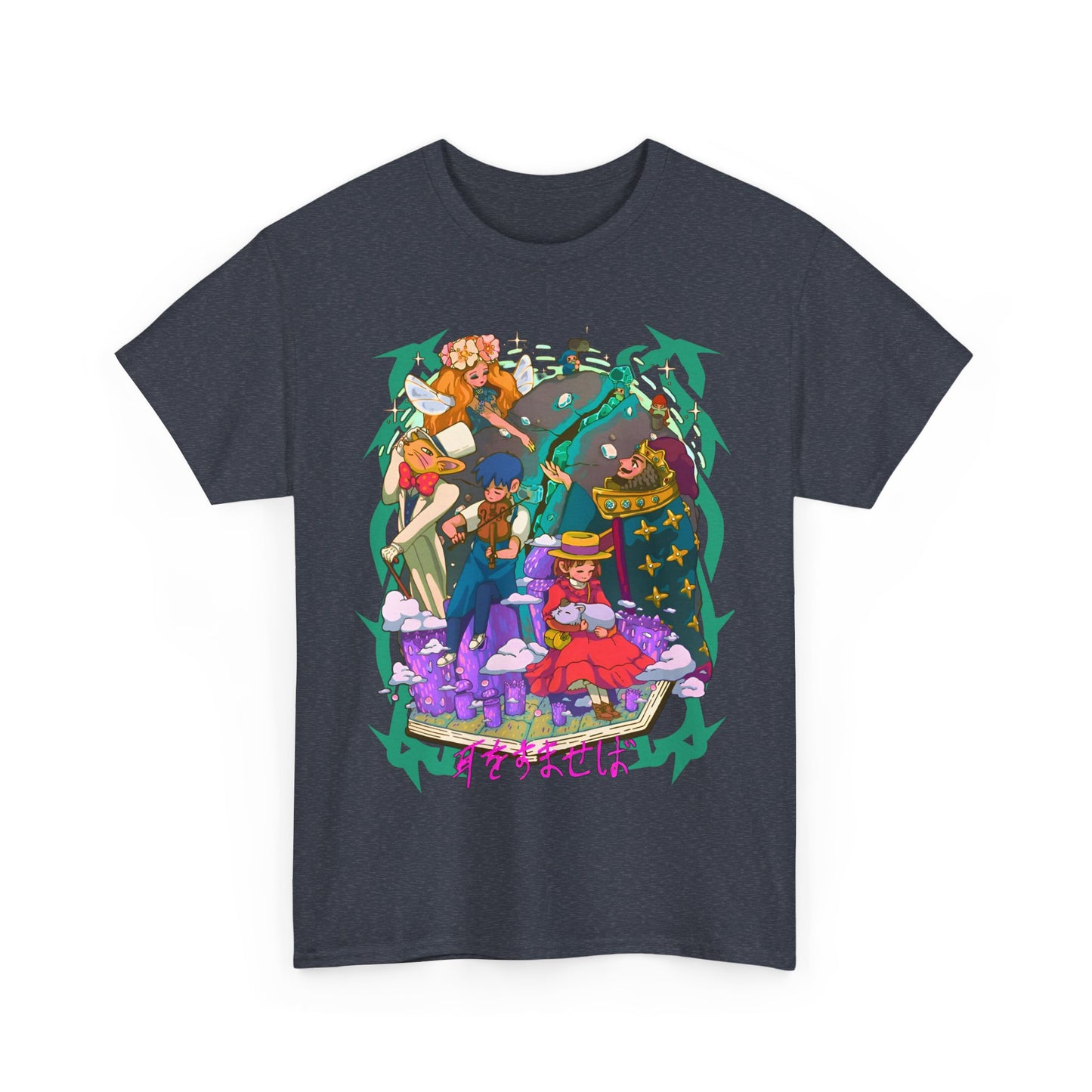 Whisper of the Heart T-Shirt – 100% Cotton Ghibli Tee for Anime Fans