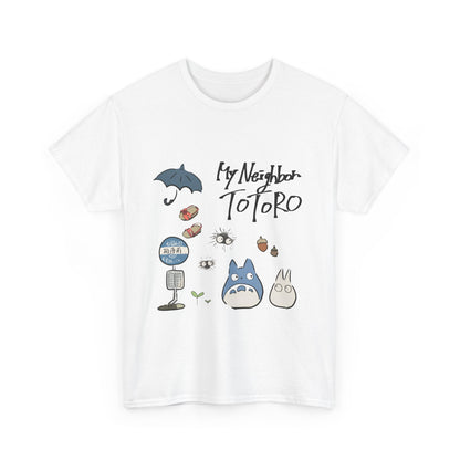 My Neighbor Totoro Shirt – 100% Cotton Ghibli Tee for Anime Lovers