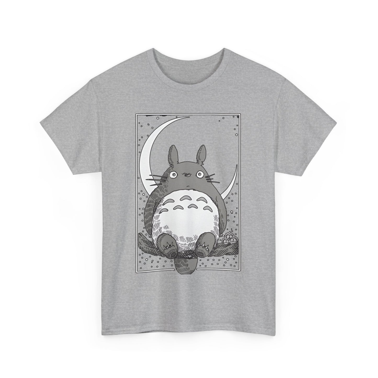 Totoro Sleep Shirt – Cozy Ghibli T-Shirt 100% Cotton for Anime and Nature Lovers