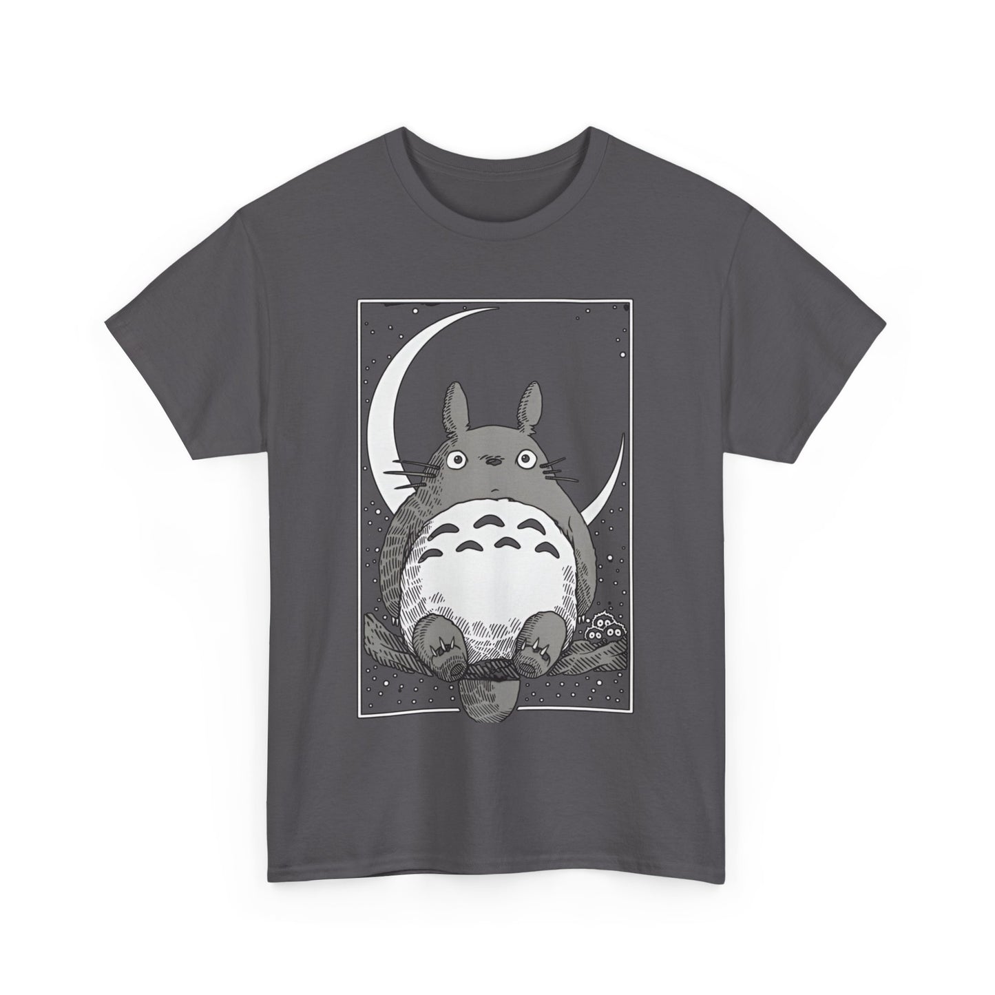 Totoro Sleep Shirt – Cozy Ghibli T-Shirt 100% Cotton for Anime and Nature Lovers