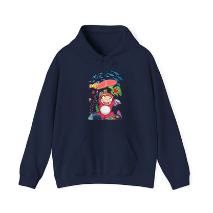 Ponyo Jam Hoodie – 100% Cotton Studio Ghibli Anime Hoodie for Cute Cozy Style