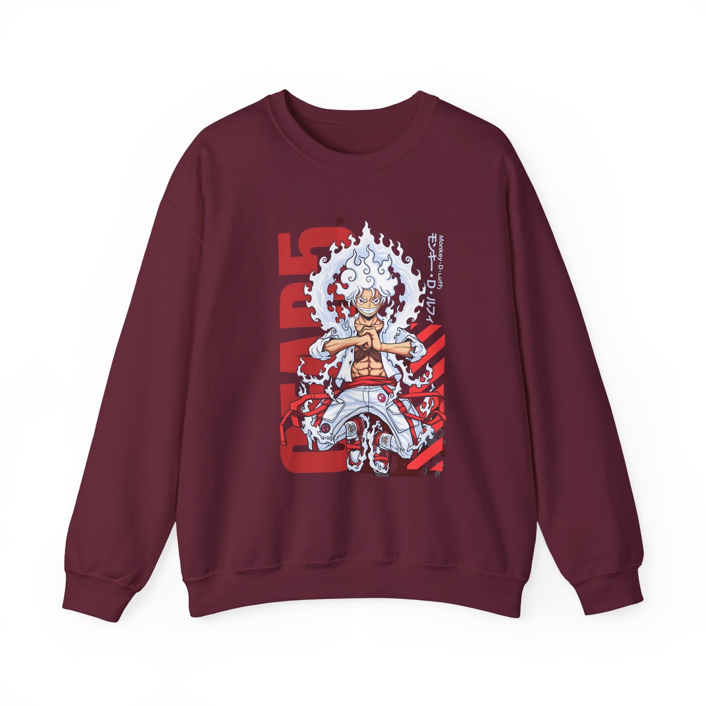 Monkey D. Luffy One Piece Sweatshirt – 100% Cotton Anime Pullover for True Fans