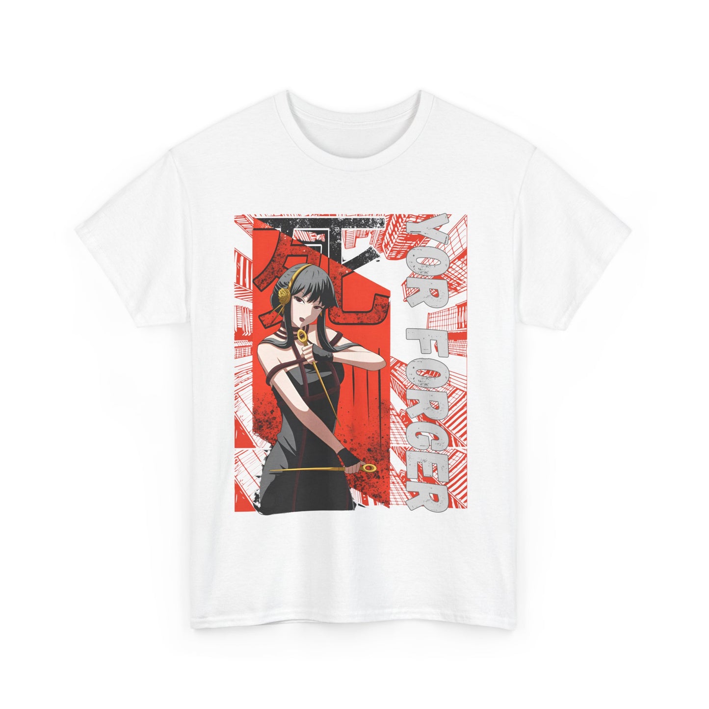 Yor Forger T-Shirt – 100% Cotton Spy x Family Anime Tee for Fans