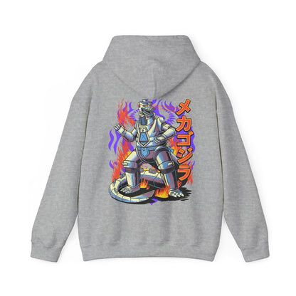 Mechagodzilla Kaiju Hoodie – 100% Cotton with Epic Back Print | Monsterverse Anime Streetwear