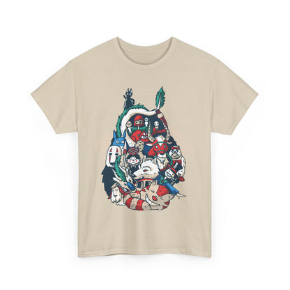 Studio Ghibli Staff T-Shirt 100% Cotton | Anime Graphic Tee
