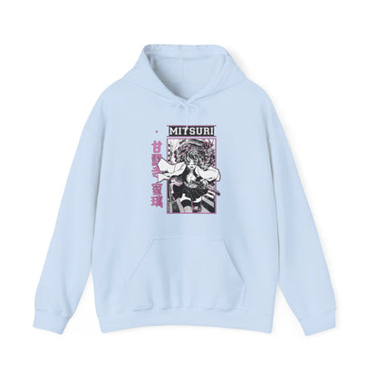 Mitsuri Kanroji Demon Slayer Hoodie – 100% Cotton Love Hashira Anime Pullover