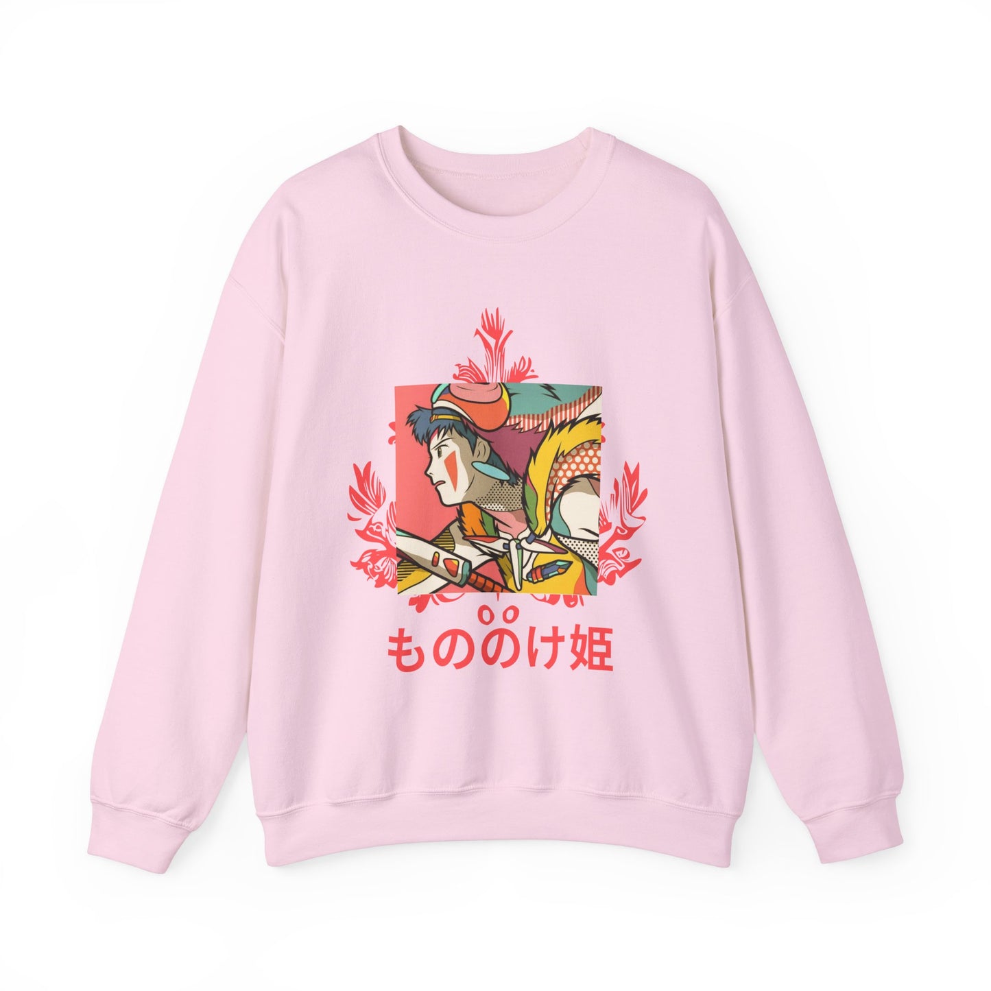 Princess Mononoke Studio Ghibli Sweatshirt – 100% Cotton Anime Pullover for True Ghibli Fans