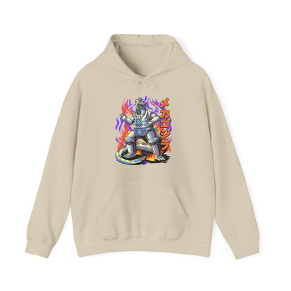 Mechagodzilla Kaiju Hoodie – 100% Cotton | Monsterverse Anime Streetwear for Kaiju Fans
