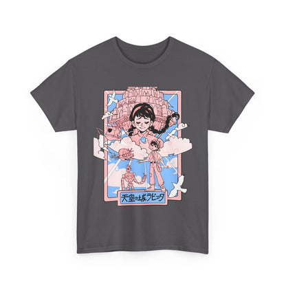 Castle in the Sky T-Shirt – 100% Cotton Studio Ghibli Tee for Anime Fans