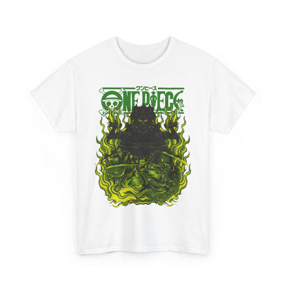 Roronoa Zoro One Piece T-Shirt – 100% Cotton Anime Tee for Swordsman Fans