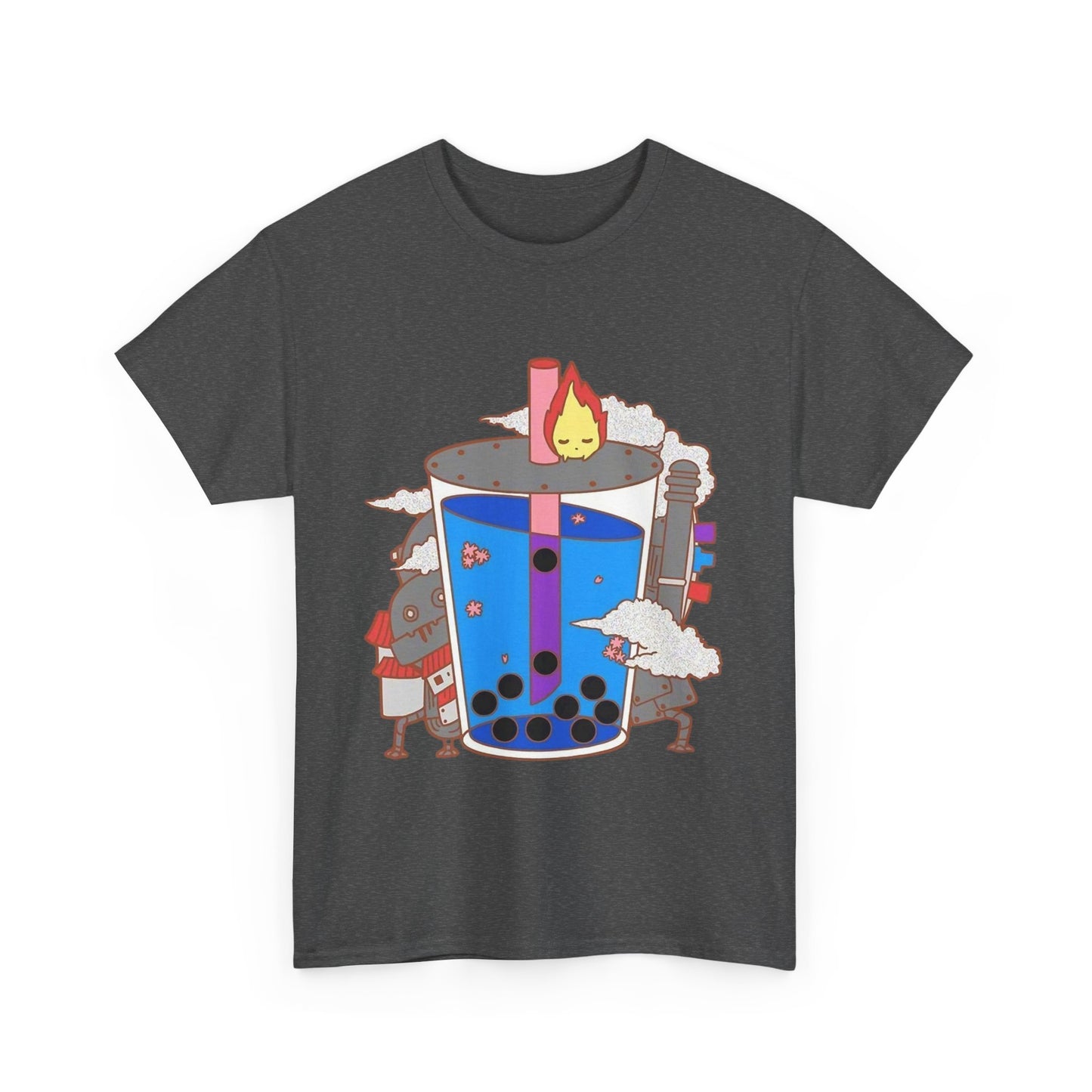 Howl’s Moving Castle Smoothie T-Shirt | 100% Cotton Studio Ghibli Anime Tee