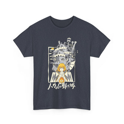 Howl’s Moving Castle Portrait T-Shirt | Studio Ghibli Anime Cotton Tee