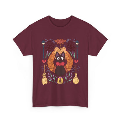 Jiji Collage T-Shirt – 100% Cotton Studio Ghibli Cat Tee