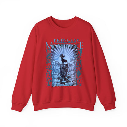 Mononoke Princess Forest Spirit Sweatshirt – 100% Cotton Studio Ghibli Inspired Anime Pullover