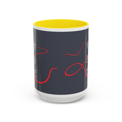 Your Name Accent Mug – Kimi no Na wa Color Handle Cup 11oz & 15oz – Romantic Anime Sky Scene Gift