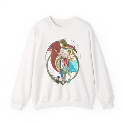 Haku Spirited Away Sweatshirt – 100% Cotton Studio Ghibli Pullover for Anime and Ghibli Fans