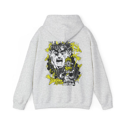 Joestar Back Print Hoodie – 100% Cotton JoJo’s Bizarre Adventure Anime Streetwear