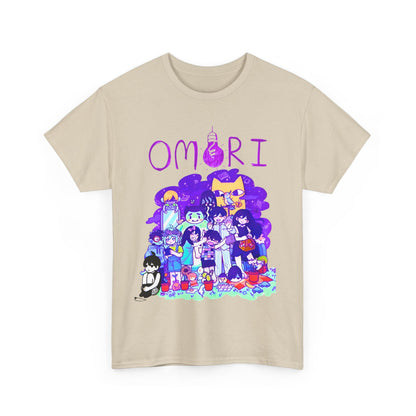 OMORI T-Shirt – 100% Cotton Indie Game Shirt Featuring OMORI Characters and Art