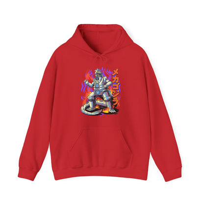 Mechagodzilla Kaiju Hoodie – 100% Cotton | Monsterverse Anime Streetwear for Kaiju Fans