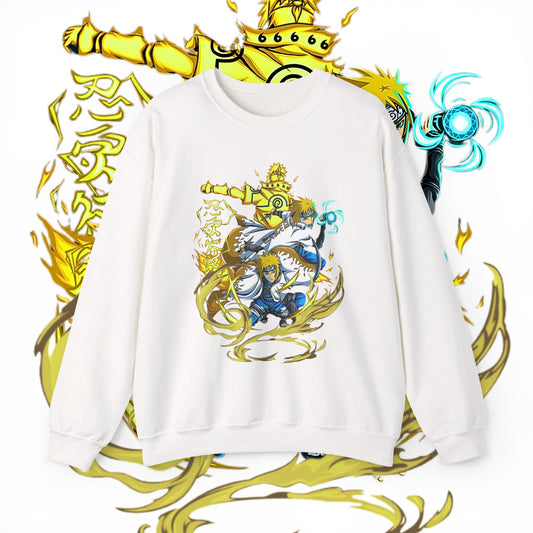 Minato Namikaze Naruto Anime Cotton Sweatshirt