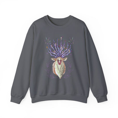Forest Spirit Sweatshirt – 100% Cotton Princess Mononoke Pullover | Studio Ghibli Anime Sweater