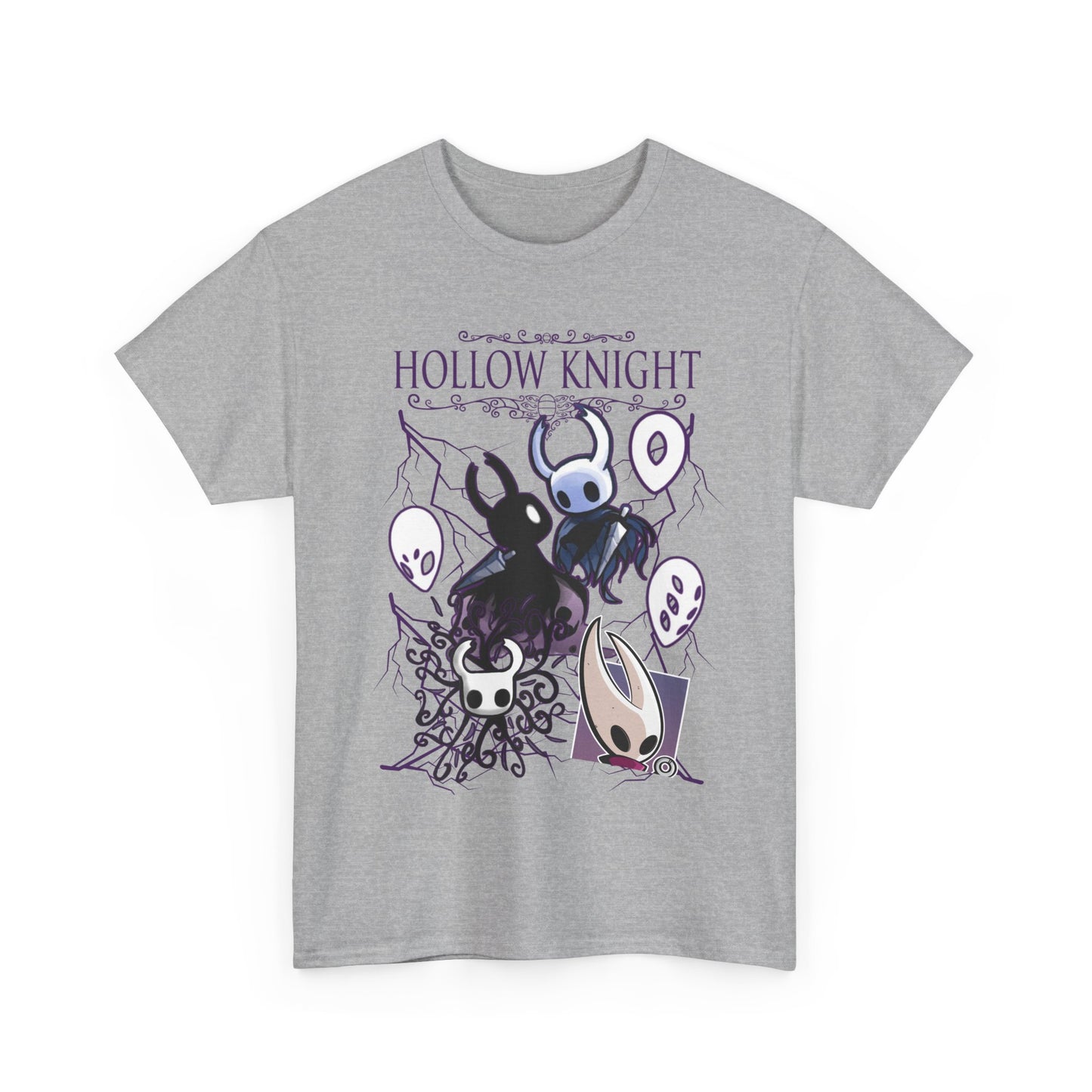 Hollow Knight T-Shirt – 100% Cotton Indie Game Tee for Gamers and Fans