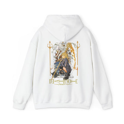Misa Amane Death Note Back Print Hoodie – 100% Cotton Gothic Anime Streetwear