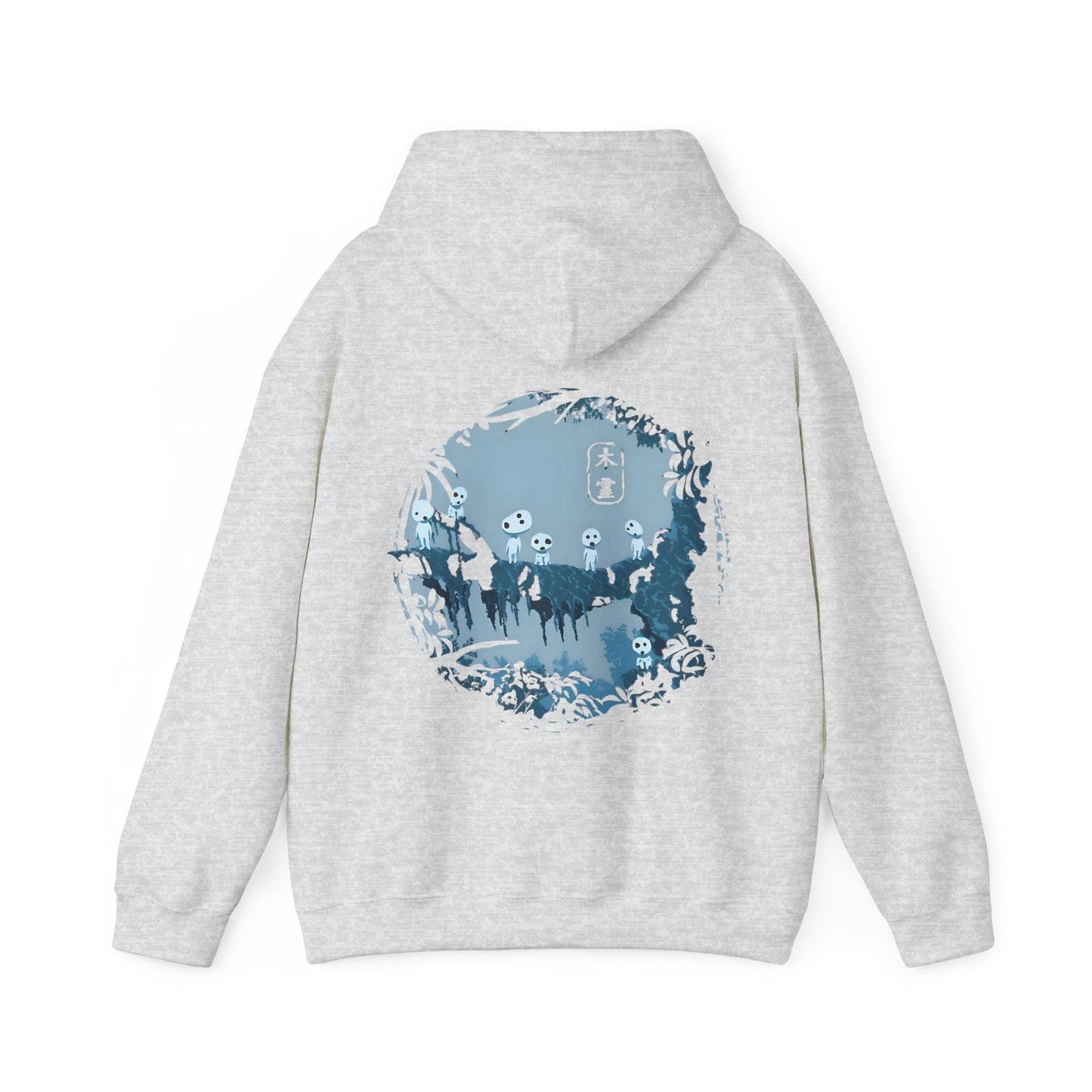 Kodama Tree Forest Back Print Hoodie – 100% Cotton Studio Ghibli Inspired Hoodie from Princess Mononoke