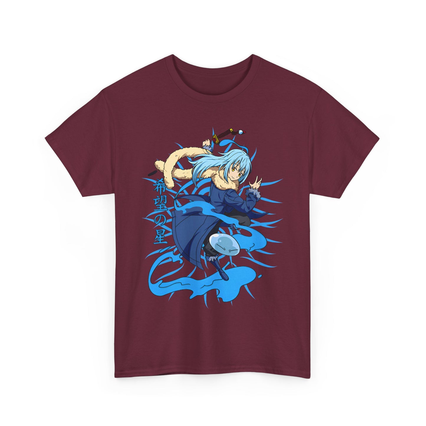 Rimuru Tempest T-Shirt – 100% Cotton Anime Tee from That Time I Got Reincarnated as a Slime