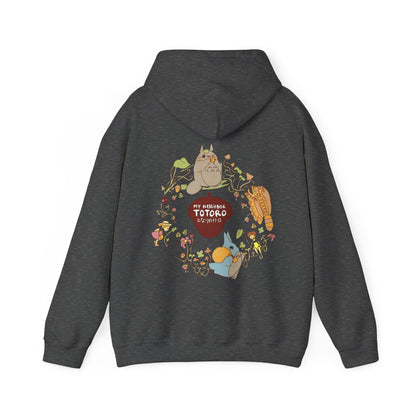 My Neighbor Totoro Back Print Hoodie – 100% Cotton Studio Ghibli Sweatshirt for Anime Fans