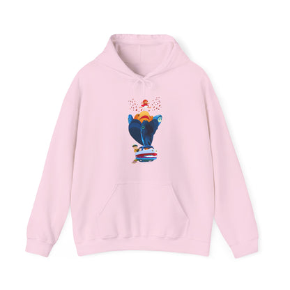 Ponyo Sosuke Sea Dreams Hoodie – 100% Cotton Studio Ghibli Ocean Anime Sweatshirt